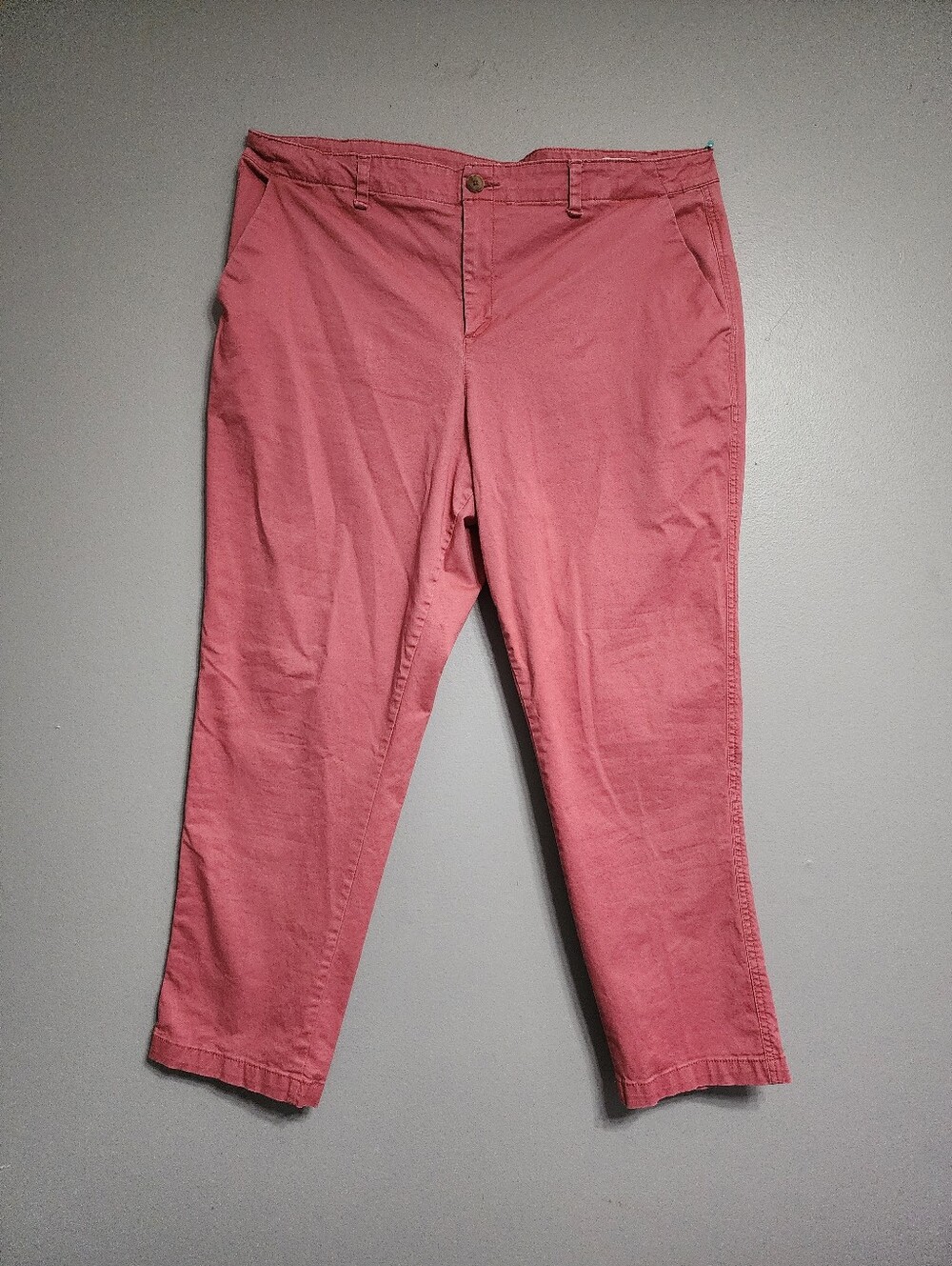 Gap Pink Girlfriend Khaki Pants
